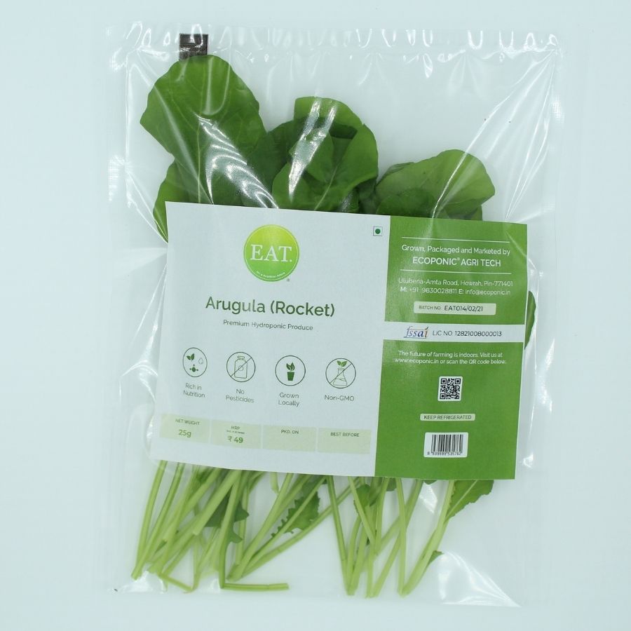 organic rocket arugula lettuce