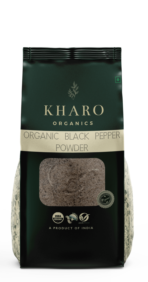 organic black pepper powder
