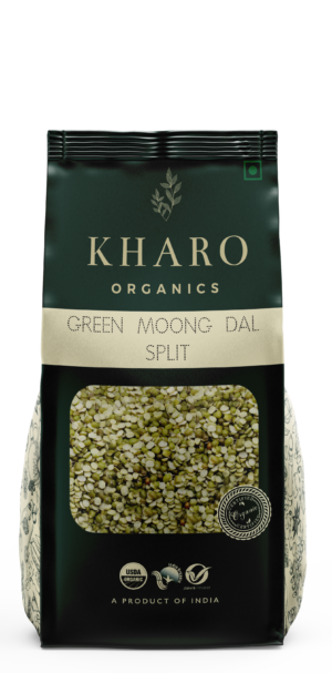 Organic Green Moong Dal Chilka Split