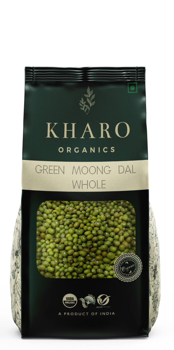 Organic Green Moong Dal Whole