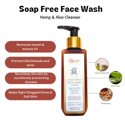 Amayra Naturals face wash with benefits