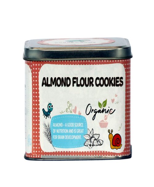 organic almond cookies box