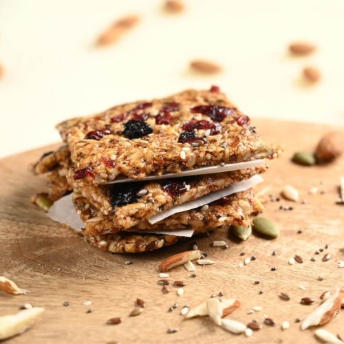 organic granola nut & seed squares