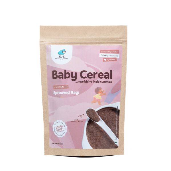 Sprouted Ragi Cereal | Hungry Bums Baby Cereal 300gm