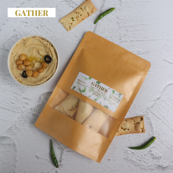Plant-based Garlic Lavash
