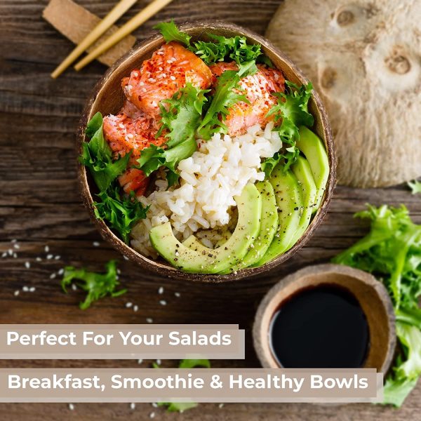 perfect for your salads breakfast, smoothie & healthy bowls