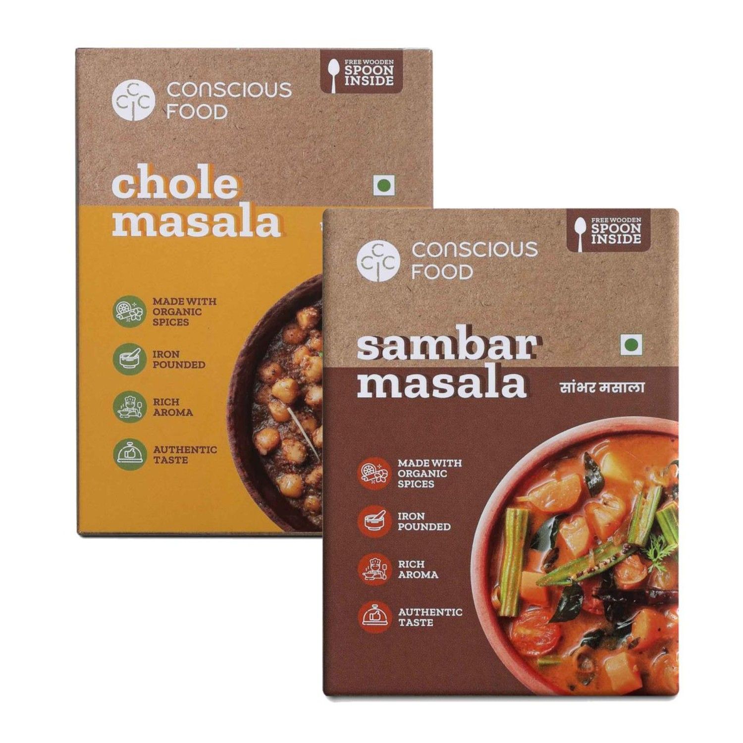 conscious food organic sambar masala