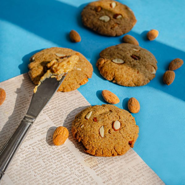 almond peanut butter organic cookies