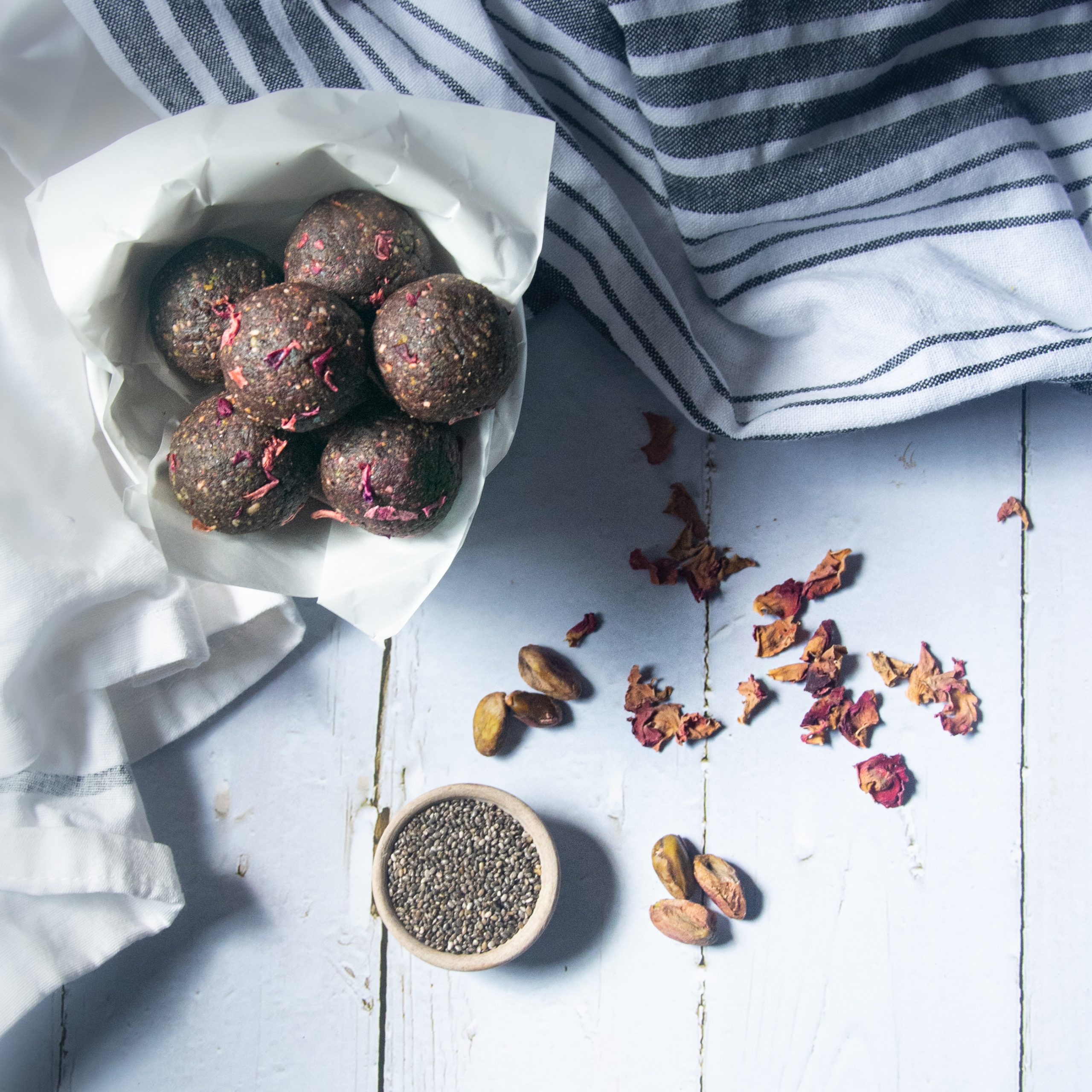 organic truffles rose pista