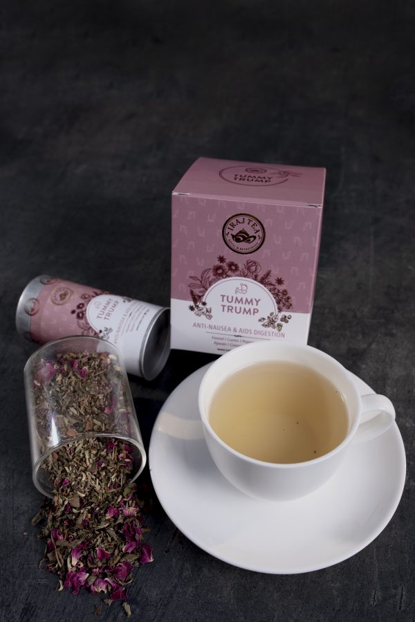 Organic herbal tea tummy trump