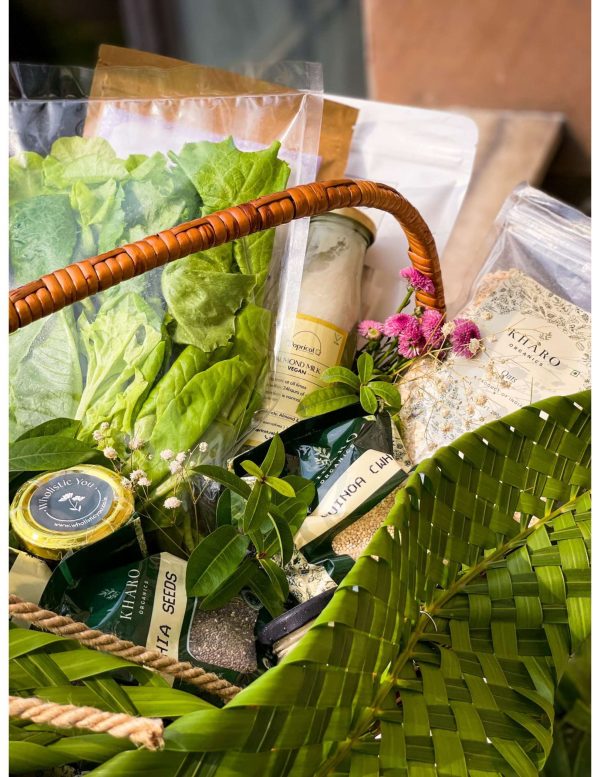 organic kitchen discover basket