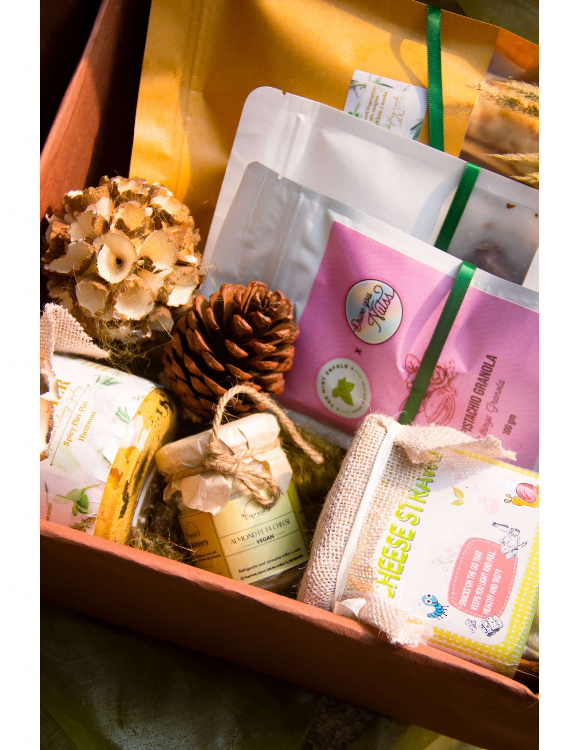 sweet and salty organic gift hampers