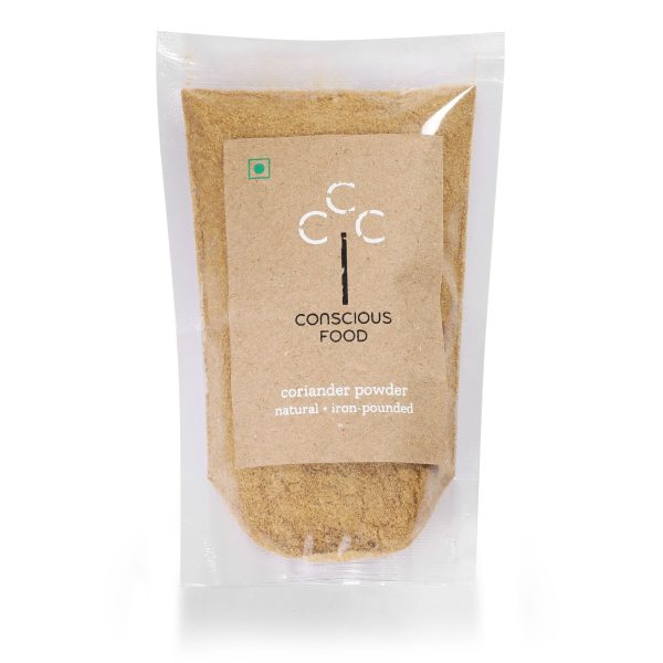 conscious food organic coriander powder