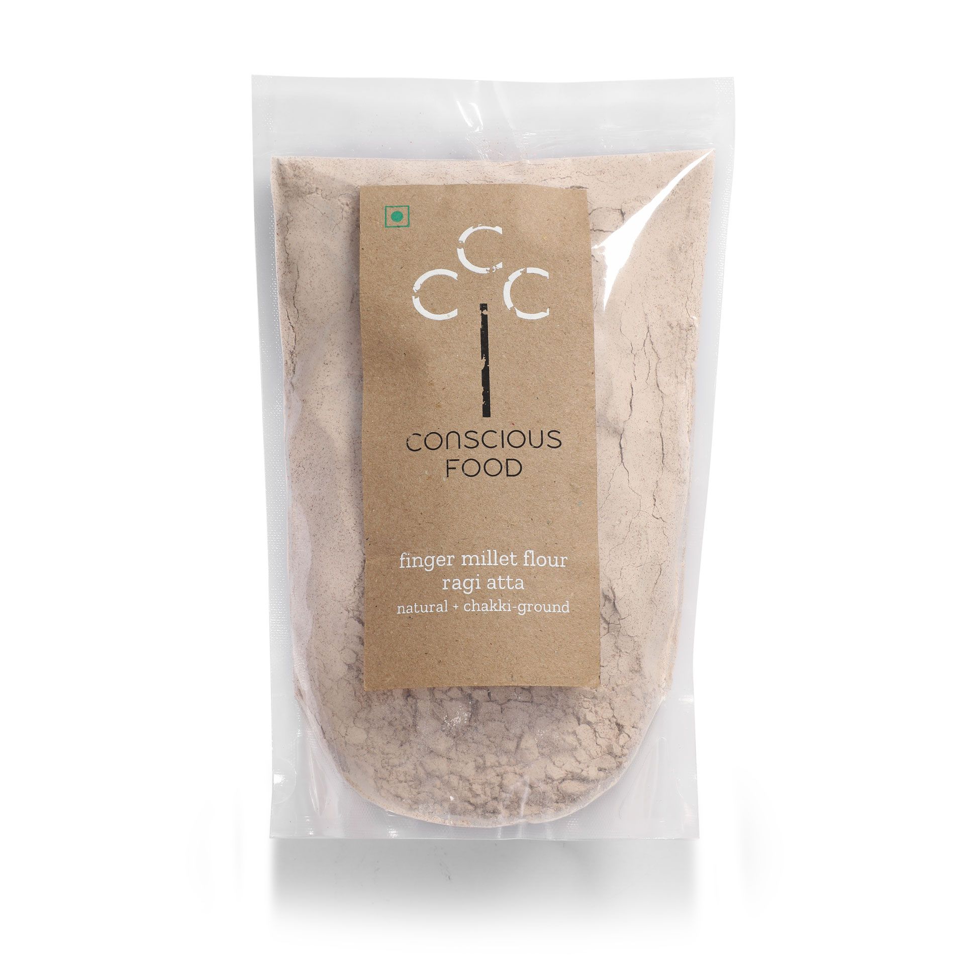 conscious food organic ragi atta finger millet flour