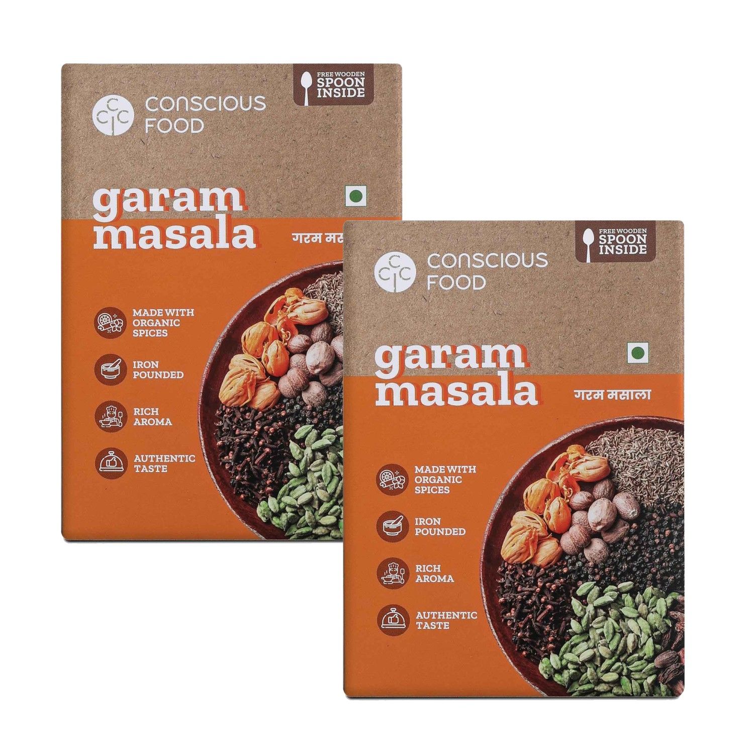 conscious food organic garam masala