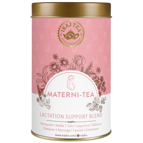 Organic herbal tea for lactation support blend