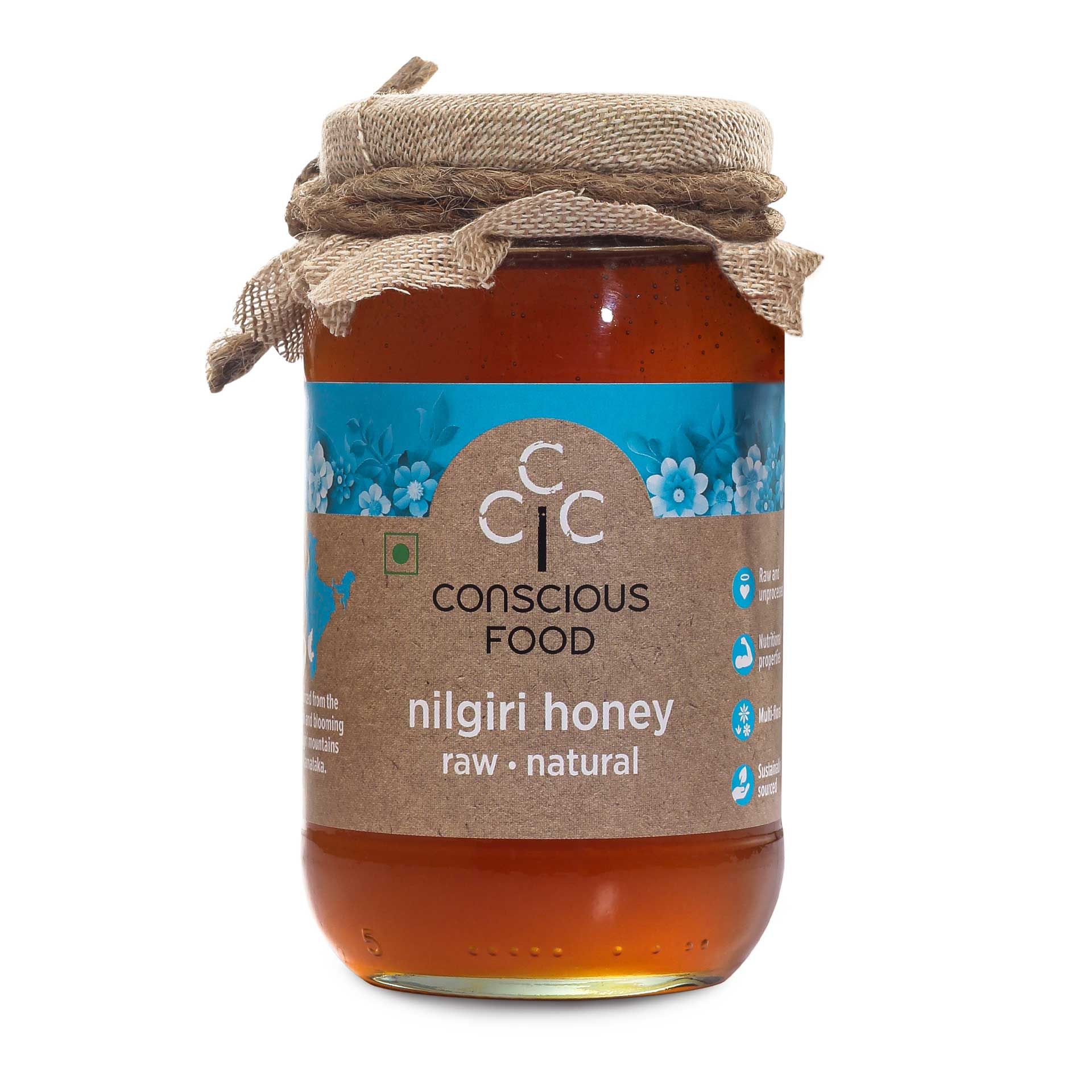 conscious food organic nilgiri honey