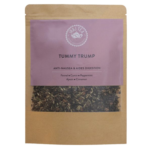 Tummy trump organic tea pouch