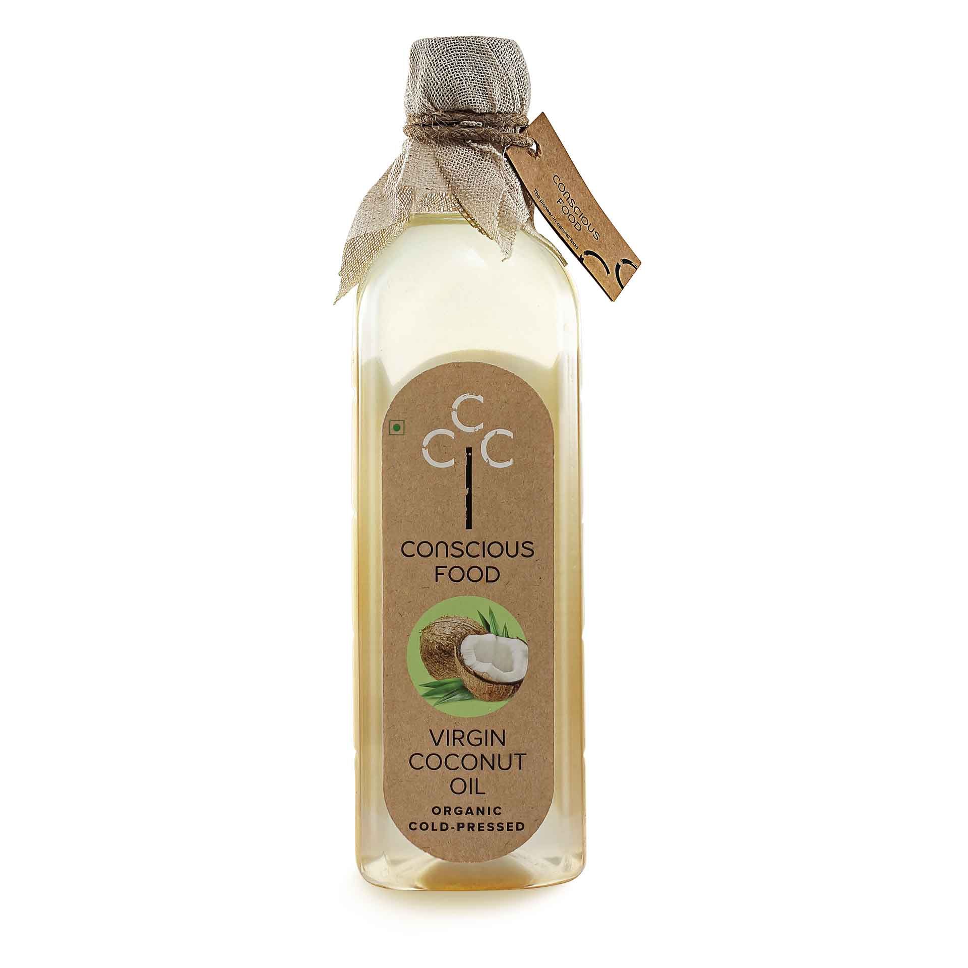 conscious food organic virgin coconut oil