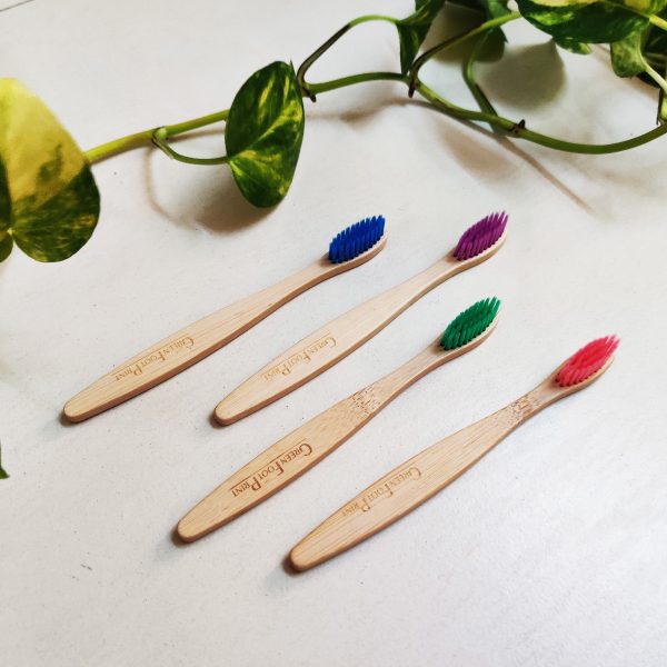 natural bamboo toothbrush for kids