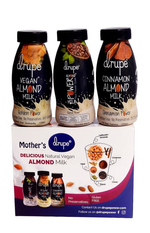 natural vegan almond milk pack of 3