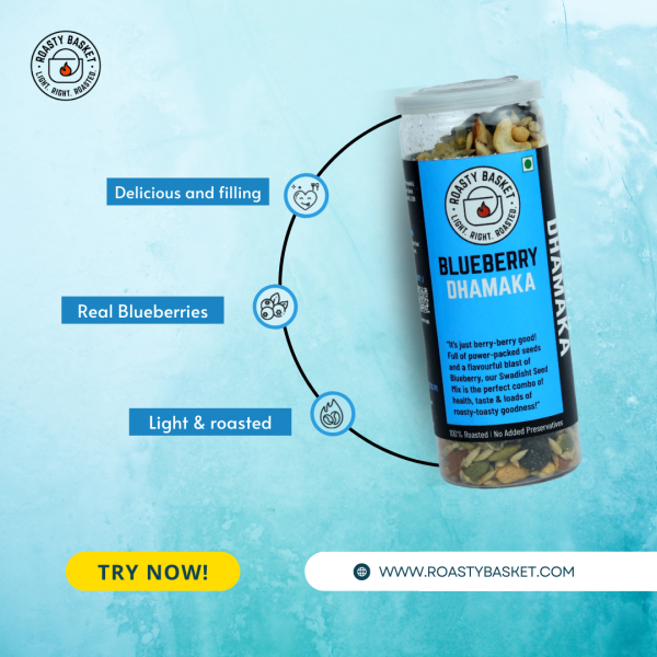 Blueberry dhamaka organic snacks benefits