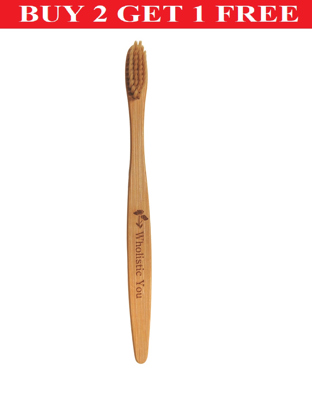 Handcrafted Bamboo Adult Toothbrush Eco friendly, Sustainable