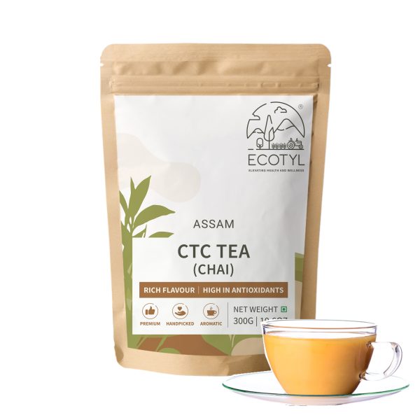 CTC Tea (Chai Patti) From Assam | Strong Flavour | 300g - Image 2