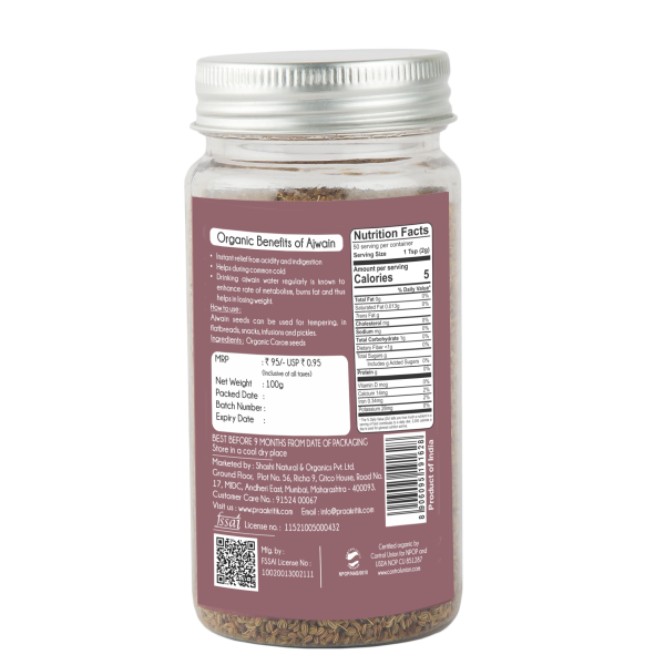 Organic Ajwain 100 Gm - Image 2