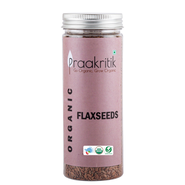 Organic Raw Flaxseeds 200 G