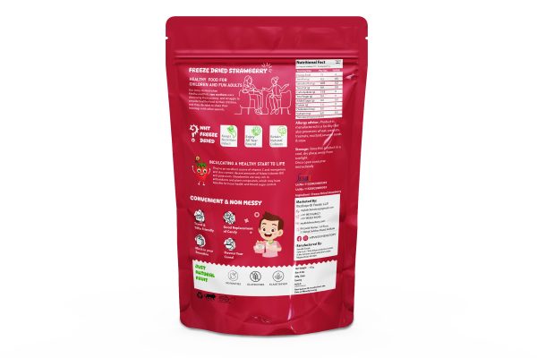 FREEZE DRIED STRAWBERRY FRUITLETS | 15gm - Image 3