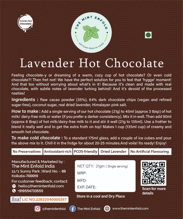 Lavender Hot Chocolate - Image 5