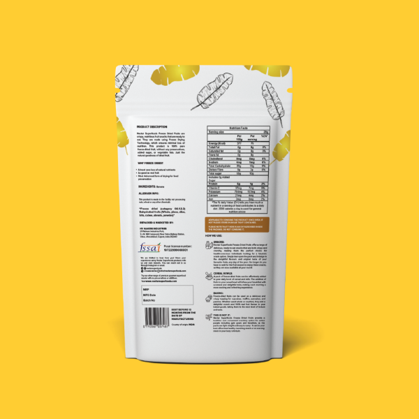 Freeze Dried -Banana-Slices | 20gm - Image 5