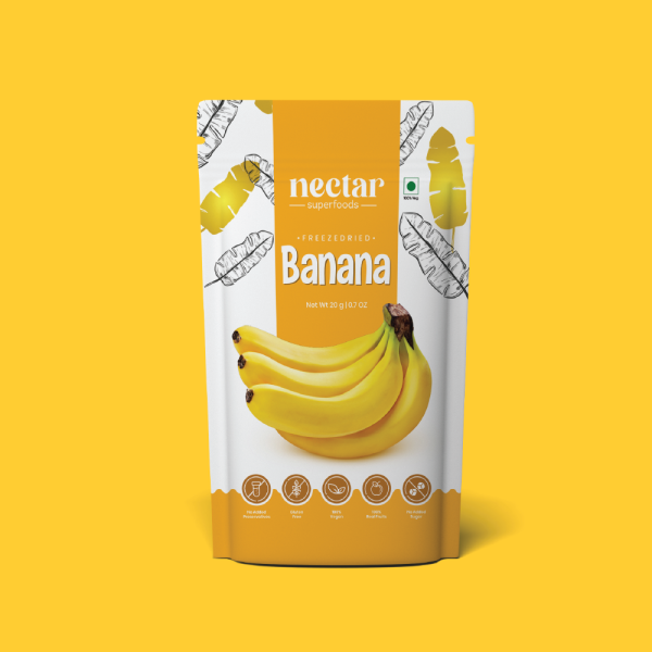 Freeze Dried -Banana-Slices | 20gm