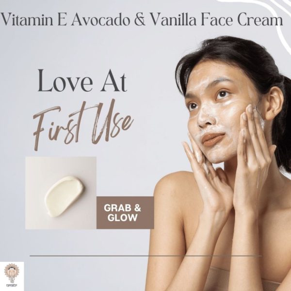 Umatr – Vitamin E Avocado Vanilla Face Cream - Image 3