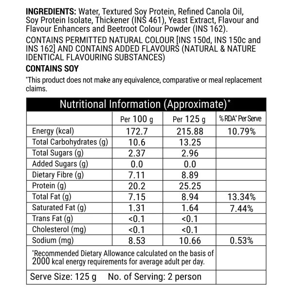 Plant Based Chicken Keema 250 gm - Image 4