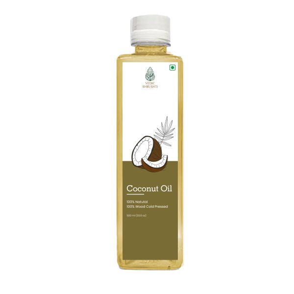 Wood Cold Pressed Coconut Oil (Plastic Bottle) 500ml