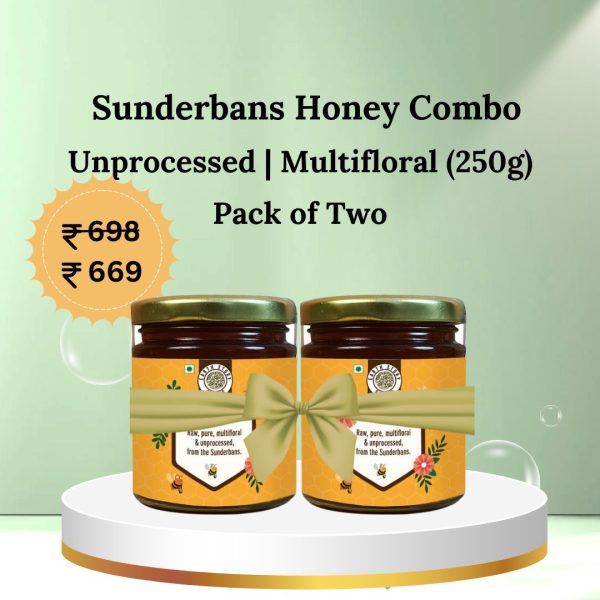 Desi Raw Sundarbans Honey | Unprocessed | Multifloral | Combo