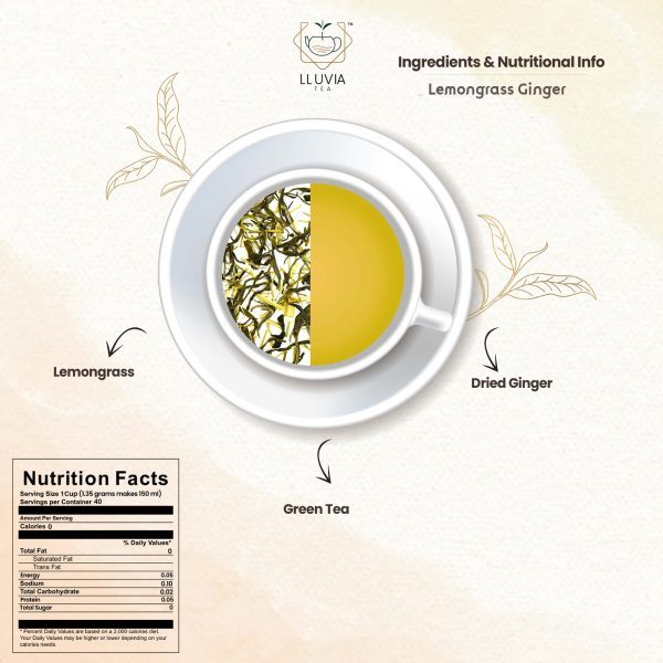 LEMONGRASS GINGER TEA 50Gm - Image 3