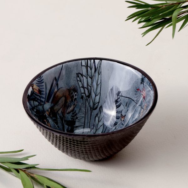 Nature’s Canvas – Decal Enamel Bowl - Image 3