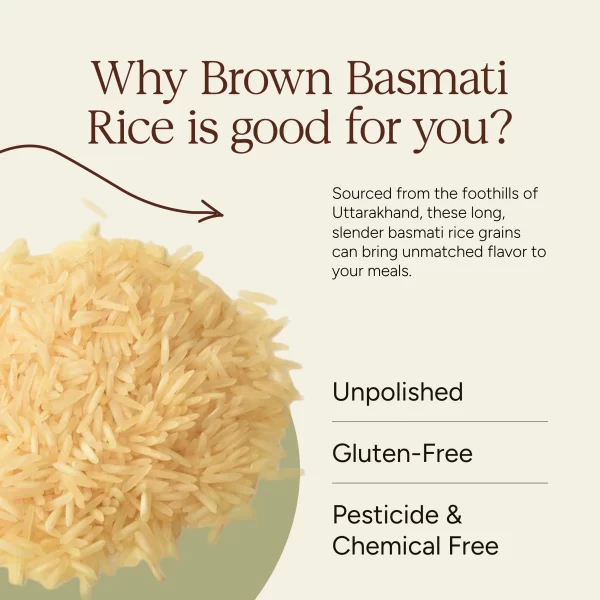 Brown Bashmati Rice – 500 Gm - Image 3