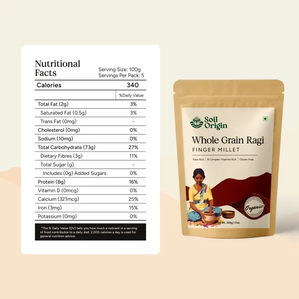 Ragi Whole (Finger Millet) – 500 Gm - Image 3